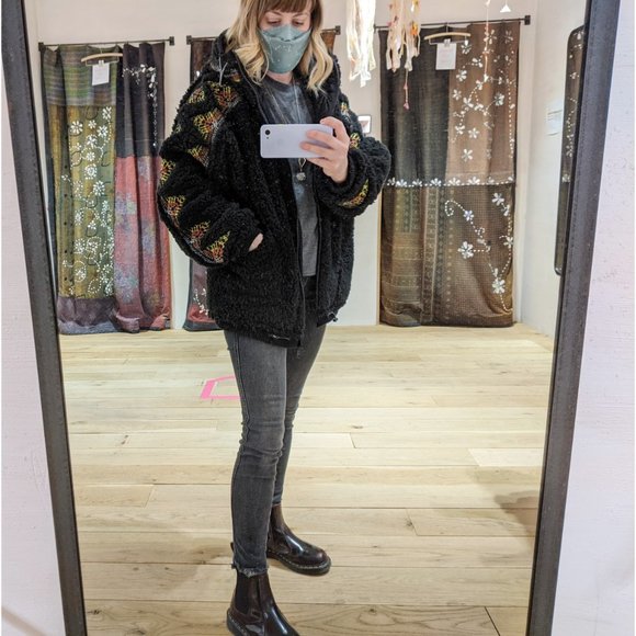 NWT FP Movement Lodge Livin' Jacket / Black - Picture 5 of 7